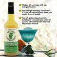thumbnail image 6 of Top Hat Agave Margarita Batching Mix - 4x Craft Concentrate - Made with Natural Lime Juice & Agave Nectar - 2 Pack 32oz Liquid Plastic Bottles, 6 of 6