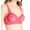 Hot Pink, variant on Wynette by Valmont Women's Lace Crossover Bra