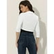 thumbnail image 3 of Bolero Shrugs para Mujer Collared Shrugs para Vestido blanco XL, 3 of 6