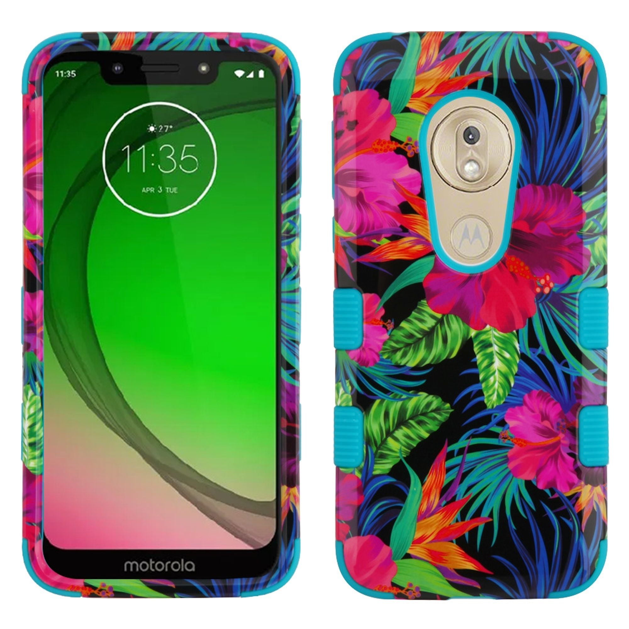 For Motorola Moto G7 Play Case, by Insten Tuff Electric