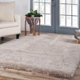 thumbnail image 5 of 5' X 8' Beige Shag Stain Resistant Area Rug, 5 of 10