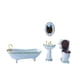 thumbnail image 2 of Yuarrent Mini juego de muebles para decoración de casa de muñecas, mano de obra exquisita, cerámica y educativo Decoración tipo 3, 2 of 6