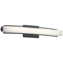Elan 84129 Rowan Led Matte Black Led 25.25Inch Vanity