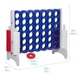 thumbnail image 2 of Giant Game ECR4Kids Jumbo 4-To-Score rojo/blanco/azul, 2 of 9