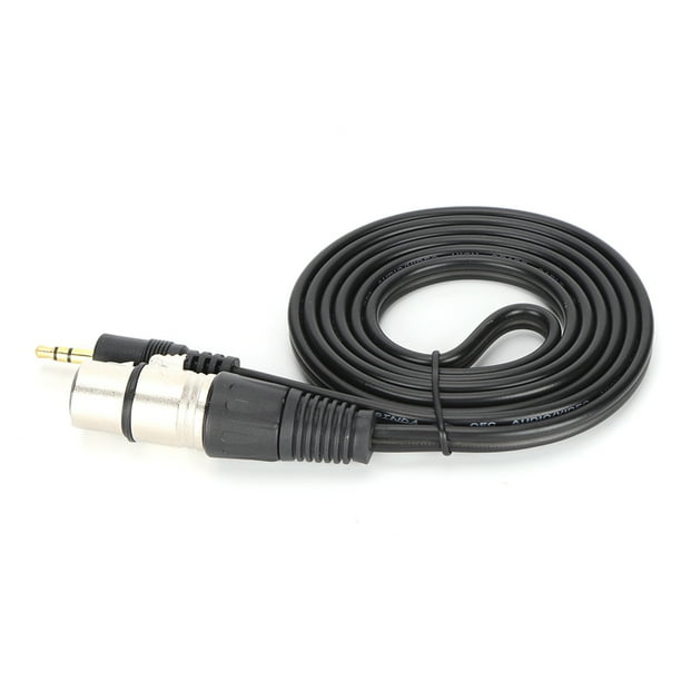 Cable de micrófono ANGGREK de 35 mm a XLR rendimiento estable 15 m