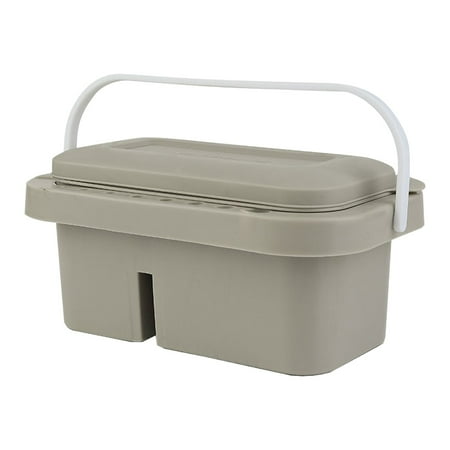 

JPGIF Multi Use Paint Brush Basin With Brushes Holder Washer Trays Box Artist Cleaner Cup For Watercolor Oil Acrylic Gouache Painting With Lid