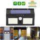 thumbnail image 3 of Eyfqtcs Lámpara De Pared Con Sensor De Movimiento Solar De Dos Caras 120Led Luz De Seguridad Para Patio Al Aire Libre, 3 of 9