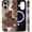 Fall Patchwork, variant on Fall Inspirational Quote Phone Case for iPhone 15 6.1 Inch - Autumn Faith Pumpkin Leaf Collage Protective Cover, Compatible with MagSafe Hard PC Shockproof Magnetic Case for Women Men Boys