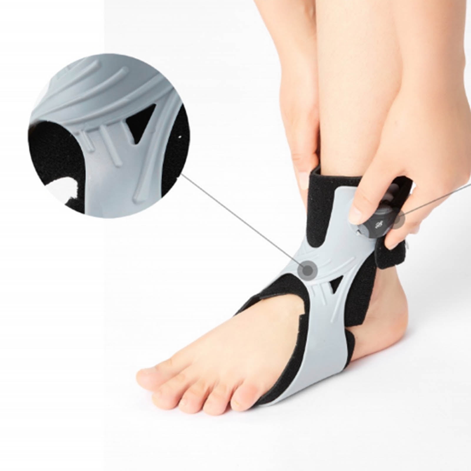 Foot Drop Brace, Ankle Foot Orthosis for Men Women, Drop Foot