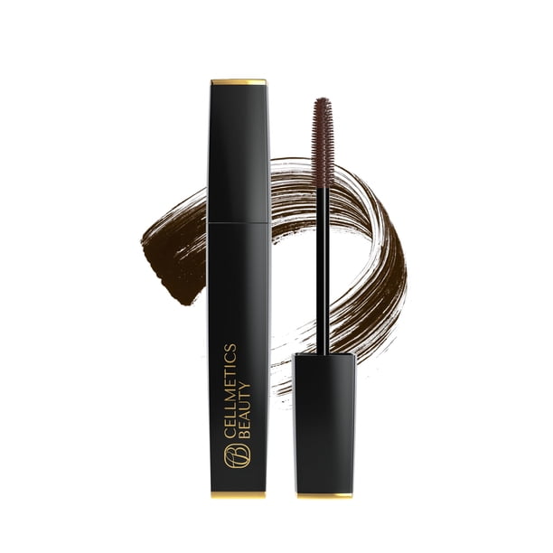 Máscara de pestañas CELLMETICS BEAUTY Voluminizadora y Alargadora Marrón