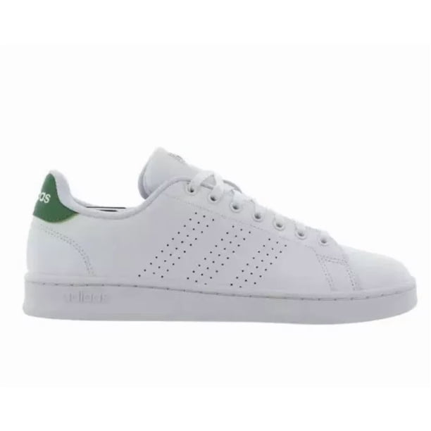 New Adi - das Advantage Tennis Sneakers Sz 13 Green Men’s Lifestyle Shoe F36424