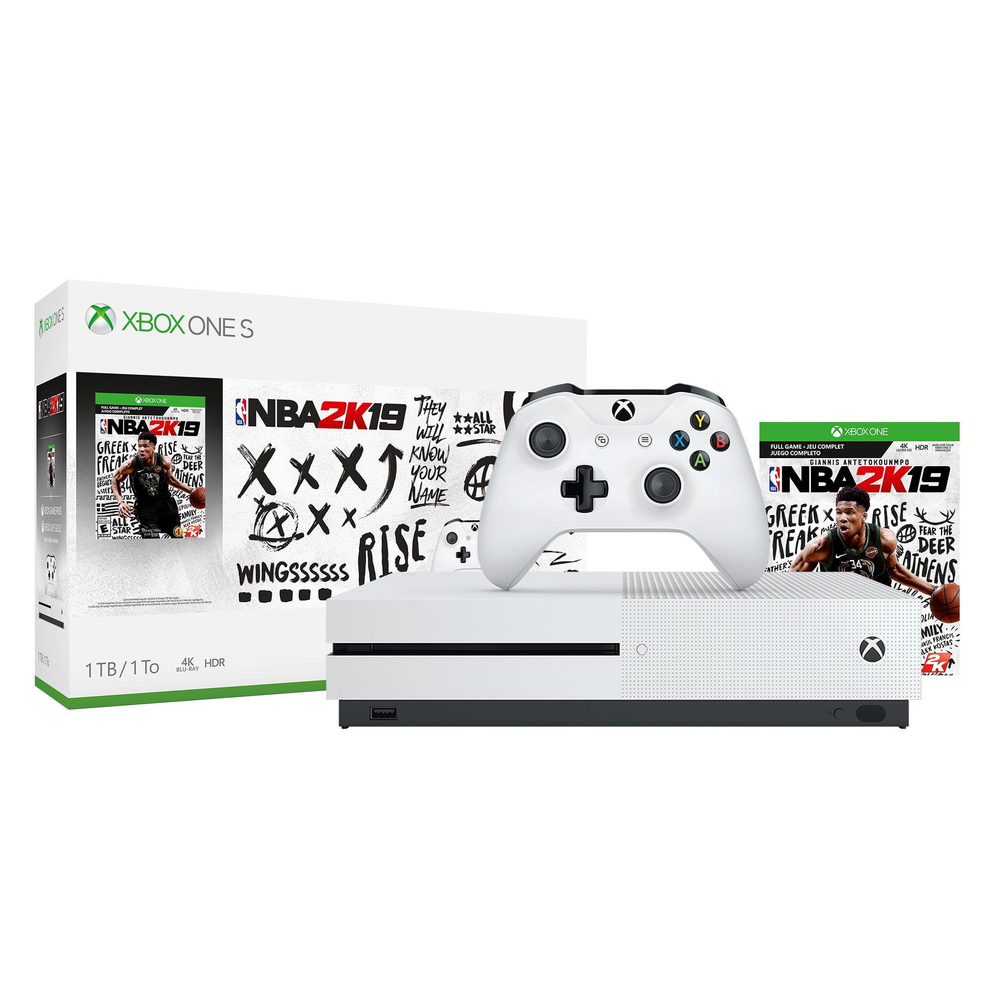 NBA 2K18 & 2K19 2 Game Bundle (Microsoft Xbox One) w/ Case & Manual  710425590504