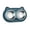 A, variant on FEOLGEHLY Dog Cat Food Bowl Cat Water Bowl 2 in 1, Cute Cat Dog Bowls, Stainless Steel Cat Bowls, Dog Bowls, Dog Cat Food And Water Bowl Set, Pet Bowls Small to Medium Dogs and Cats (C)