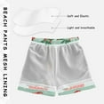 thumbnail image 3 of FORMRS Boys Swim Trunks Quick Dry Mesh Liner Boardshorts Sizes XS-XL, Red Strawberry, 3 of 7
