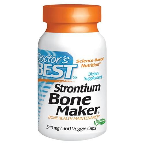 Strontium Bone Maker 340mg Doctors Best 360 VCaps