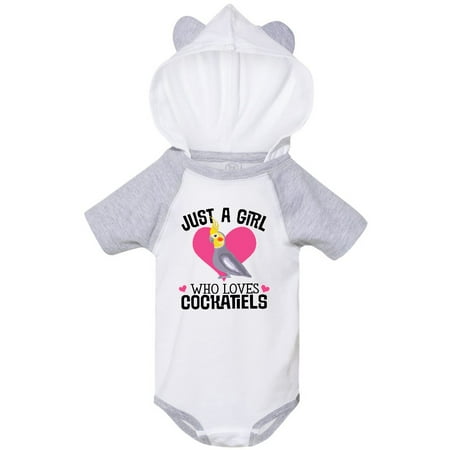 

Inktastic Cockatiel Just A Girl Who Loves Gift Baby Girl Bodysuit
