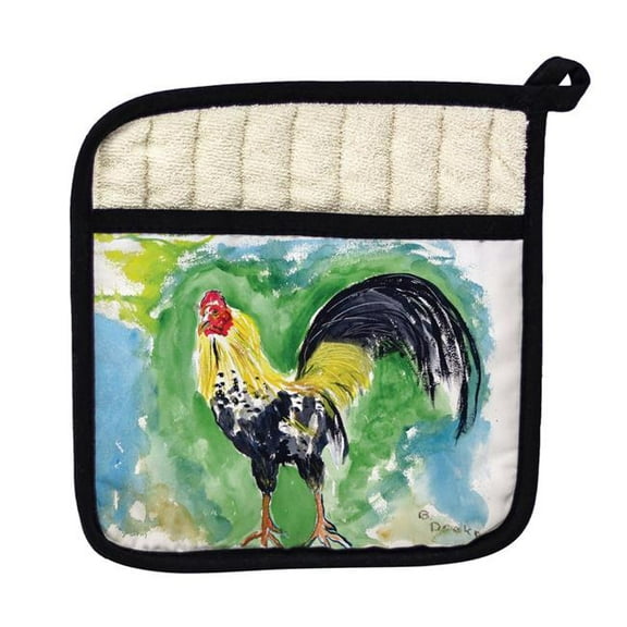 Betsy Drake PT449 Bantam Rooster Pot Holder