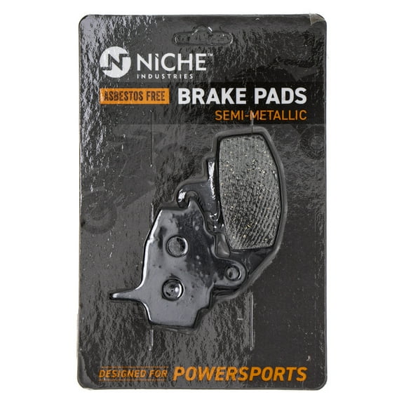 Niche Front Brake Pad Set for Kawasaki KL650 Semi-Metallic Motorcycle 519-KPA2318D