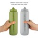 thumbnail image 5 of Botella de agua Hydra Cup Sport Squeeze 946 ml, paquete de 4 con batidora, 5 of 8