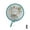 bee, variant on Japanese Style Folding Hand Fan Portable Mini Cartoon Design For Kids And Travel