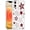 Red Stars, variant on Cute Dinosaur Clear Phone Case for iPhone 12/12 Pro 6.1", Kawaii Cartoon Animal Cases Funny Aesthetic Cover for Women Girls, Soft Four Corners Shockproof Protective Funda for iPhone 12