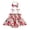 Pink, variant on RUINIXCW Newborn Baby Girl Watermelon Romper Dress Summer Clothes Outfit 0 3 6 12 18 Months Strap Tie-Up Smocked Dress and Headband 2 Piece Set
