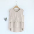 thumbnail image 3 of Plebaso Women's Summer Tank Tops Casual Sleeveless Shirt Soft Sleep Tops with Built-In Bra Pads, 3 of 5