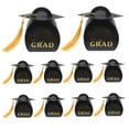 thumbnail image 5 of PENIKOKO Small Graduation Candy Boxes Black 10Pcs 4.7X4.5X2.4In, 5 of 8