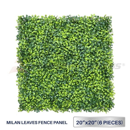 Windscreen4less Artificial Faux Ivy Leaf Decorative Fence Screen 20'' x 20