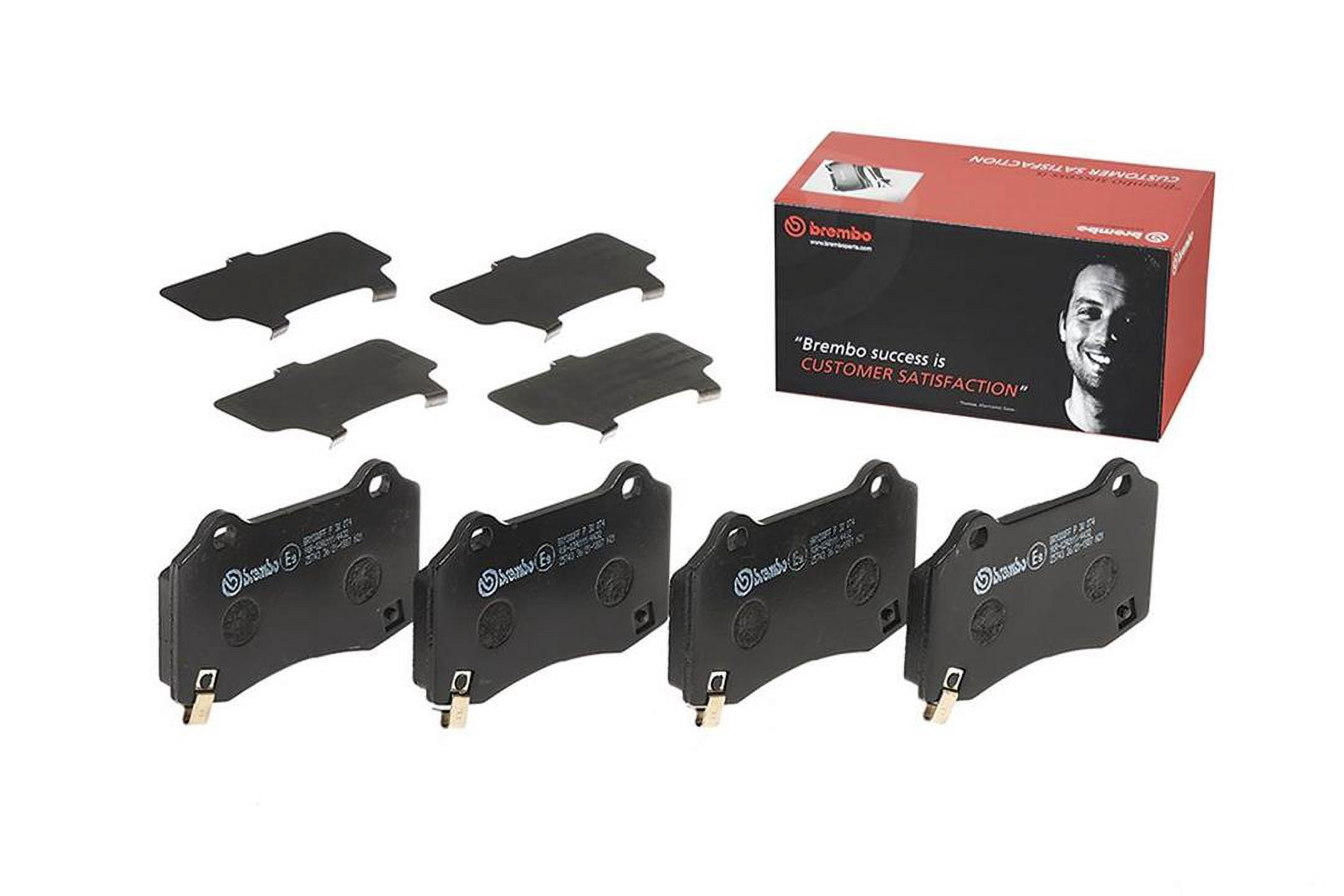 Brembo P30074 Premium Low-Met OE Equivalent Pad