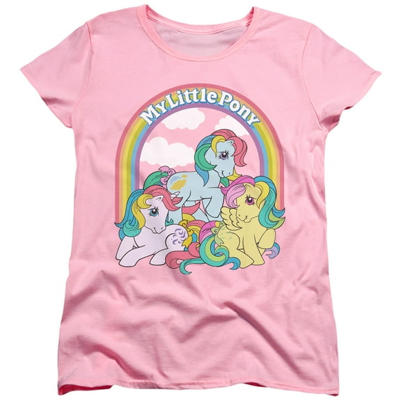 My Little Pony Retro - Under The Rainbow - Women's Short Sleeve Shirt - X-Large