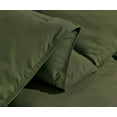 thumbnail image 4 of Chezmoi Collection Cypress Green Down Alternative Comforter King - 3-Piece All Seasons Lightweight Comforter Set - Microfiber Comforter Duvet Insert with Corner Tabs, 4 of 7