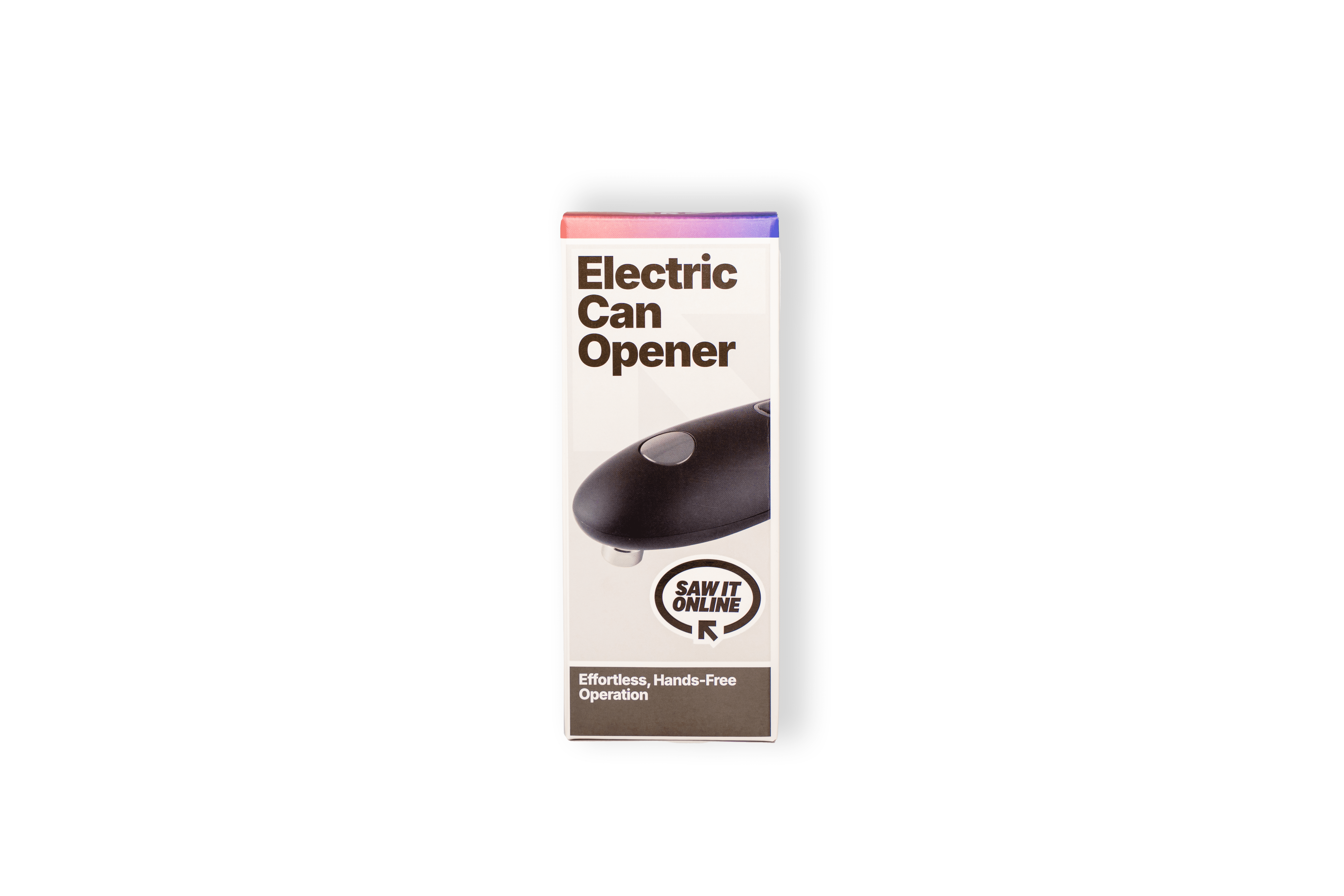 Effortless Hands-Free Electric Can Opener with Smooth Edge Design