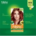 thumbnail image 2 of Nisha Crème Hair Color, Permanent Red Hair Dye Color, 100% Gray Coverage, No Ammonia, Reddish, 4.23 oz (Pack of 2), 2 of 9