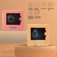 thumbnail image 4 of Moneda Banco Juguete con contraseña Pequeño Dinero en efectivo Caja Máquina Ahorro Máquina Girls Girls Fiesta Nursery Toys Learn Collectibles Amarillo Advancent FN001637-03B, 4 of 7