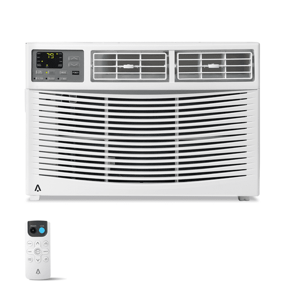 Window Air Conditioner, 8000 BTU Window AC for 370 Sq. ft, Features Dehumidify & Fan Modes, Quiet Performance, Easy Setupwith WIFI
