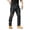 ☪364-Black, variant on Nuoqisi Men's Outdoor Camouflage Pocket Slim Pants Full Length Pants Army Green XXL