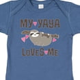 thumbnail image 4 of Inktastic My Yaya Loves Me Sloth Girls Baby Bodysuit, 4 of 5