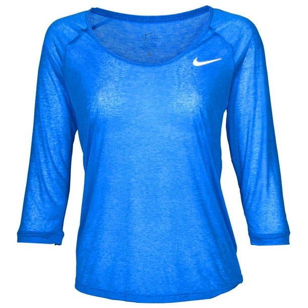 Nike Nike Women's Drifit Cool Breeze 3/4 Sleeve Sheer Running Top