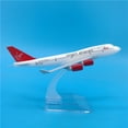 thumbnail image 3 of Flmtop Modèle d'Avion en Métal Moulé 1/400 16cm A330 avec Base Jouet Éducatif pour Enfants Cadeau, 3 of 10