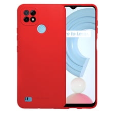 Funda de Silicon Molan Cano Soft Jelly Case Para Realme C21 Rojo