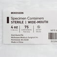 thumbnail image 3 of McKesson Specimen Containers, Sterile, Pneumatic Tube Systems, Wide-Mouth, 4 oz, 300 Ct, 3 of 10