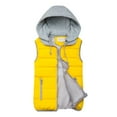 thumbnail image 2 of LoyisViDion Coat 10 Colors Women Autumn Winter Warm Coat Vest Wadded Jacket Yellow 10(M), 2 of 7