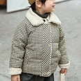 thumbnail image 4 of Cowsor Toddlers and Baby Girls' Midweight Field Jacket with Ruffle, 4 of 7