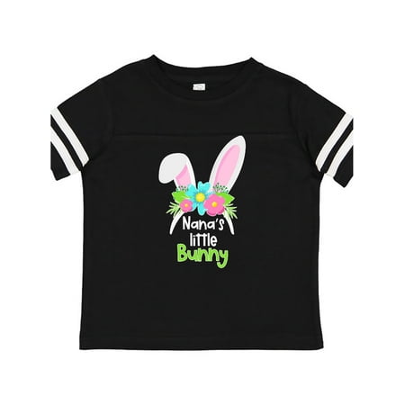 

Inktastic Nana s Little Bunny Cute Easter Bunny Ears Gift Toddler Boy or Toddler Girl T-Shirt