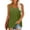 B38 Army Green Womens Tank Tops Clearance Under $5, variant on Cagogo Pleated Tank Tops for Women Under $5 Spaghetti Strap Athletic Plus Size Camis Tshirt Loose Sleeveless Sexy Scoop Neck Flowy Tshirt Mothers Day Gift