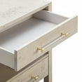 thumbnail image 6 of TOV Furniture Brandyss White Burl Nightstand, 6 of 10
