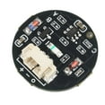 thumbnail image 6 of DC 3-30V Touch Key Switch Inching Latching Touch Single-button Switch Sensor Module Bistable Optical Touch Switch LED Light Strip, 6 of 9