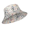 thumbnail image 2 of Bingfone Watercolor Floral Bucket Hat for Men Women,Packable Reversible Printed Sun Hats,Fisherman Outdoor Travel Hiking Beach Caps, 2 of 9