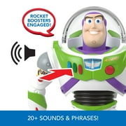 Disney and PixarToy Story Buzz Lightyear 10-inch Action Figure Toy with Rocket & Sounds